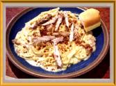 Cin's Lower Fat Linguine Carbonara